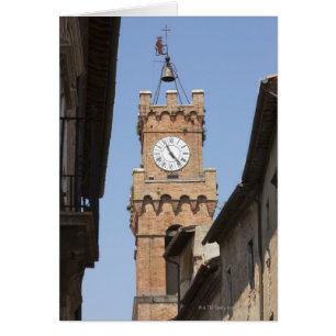 Cartão Italia. Toscânia. Pienza. 2