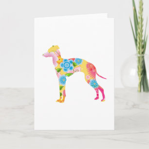 Cartão Italian Greyhound