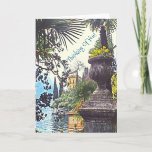 Cartão Italian Villa- Lakeside Gardens/ "Thinking Of You"