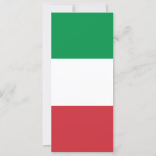 Cartão italiano da cremalheira das cores