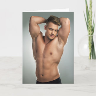 Cartão It's The Pits Hot Guy Greetings Card