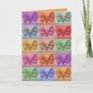 Cartão It's Your Birthday! Bow Pigs Card