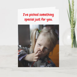 Cartão I've picked something special just for you.