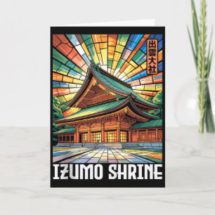 Cartão Izumo Shrine Taisha Shimane Japão Kanji Anime Lemb