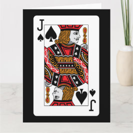 Cartão Jack of Spades