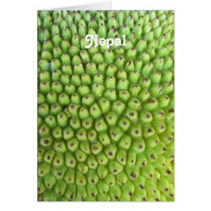 Cartão Jackfruit nepalês