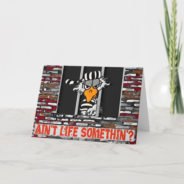 Cartão Jailbird (Frente)