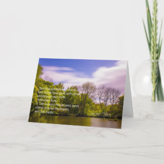 Cartão Jalaluddin Rumi - Unfold seu próprio mito