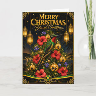 Cartão Jamaica Soul Natal-Feliz Natal