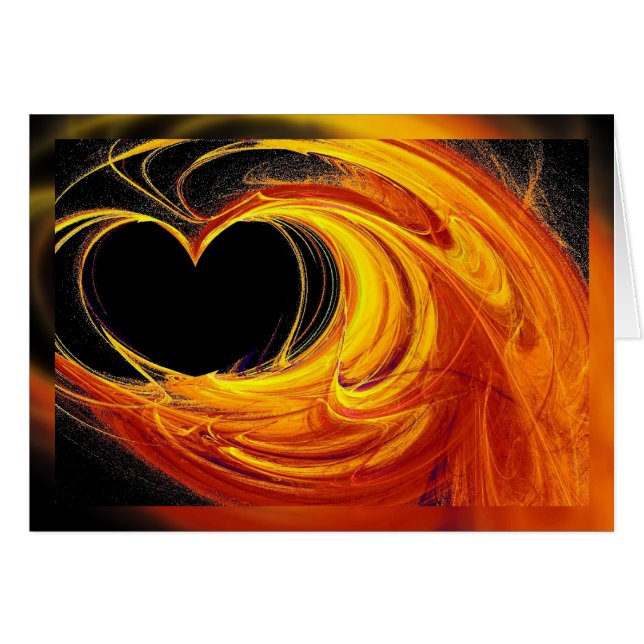 Cartão Jamais t'aime (Frente Horizontal)