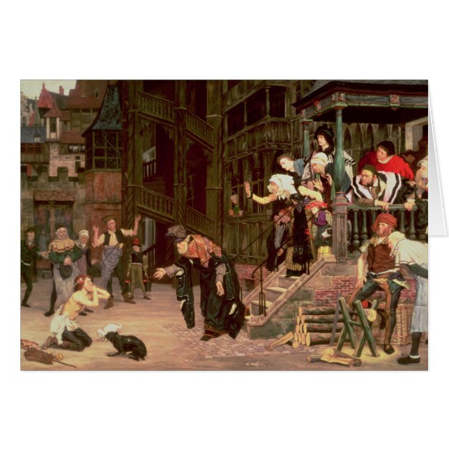 Cartão James Tissot | o retorno do filho Prodigal, 186 (Frente Horizontal)