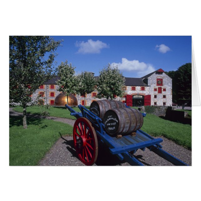 Cartão Jamesons Whisky Heritage Center, Midleton, (Frente Horizontal)