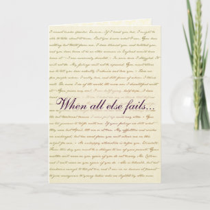 Cartão Jane Austen Pride e Lizzie Bennet preconceituosa