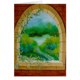 Cartão Janela - Amor