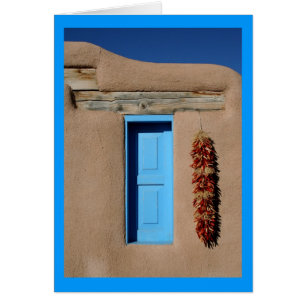Cartão Janela azul de Taos