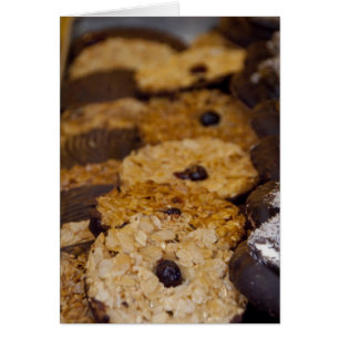 Cartão Janela de compro de padaria local, Wertheim