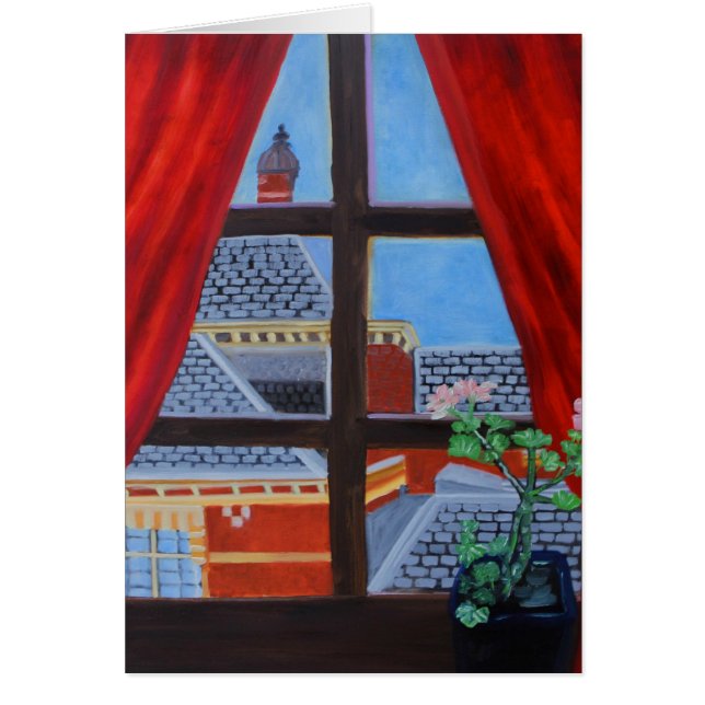 Cartão Janela de Mauritshuis: Haia (Frente)