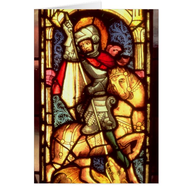 Cartão Janela de vitral (Frente)