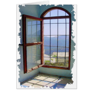 Cartão Janela de Zefat