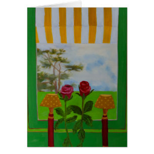 Cartão Janela do hotel de Sonnenhof: Liechtenstein