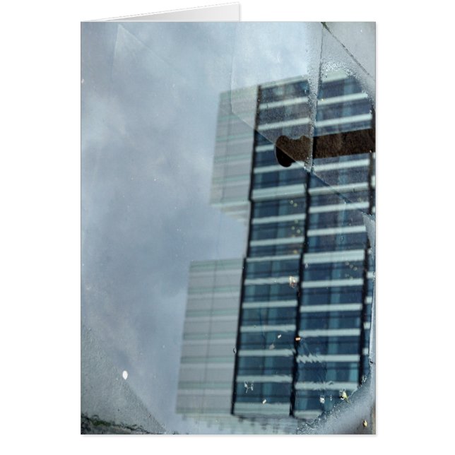 Cartão Janela no chão (Frente)