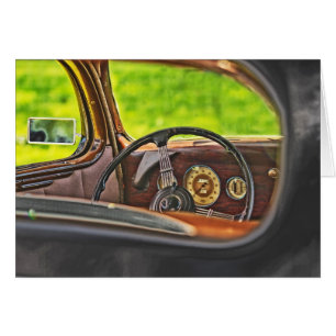 Cartão Janela para o passado