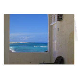 Cartão Janelas ao Mar