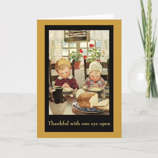 Cartão Jantar oração (Frente)