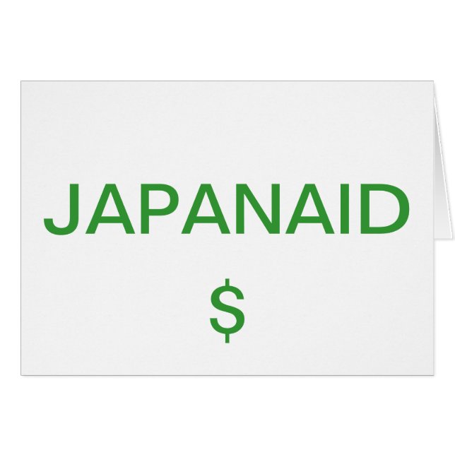 CARTÃO JAPANAID (Frente Horizontal)