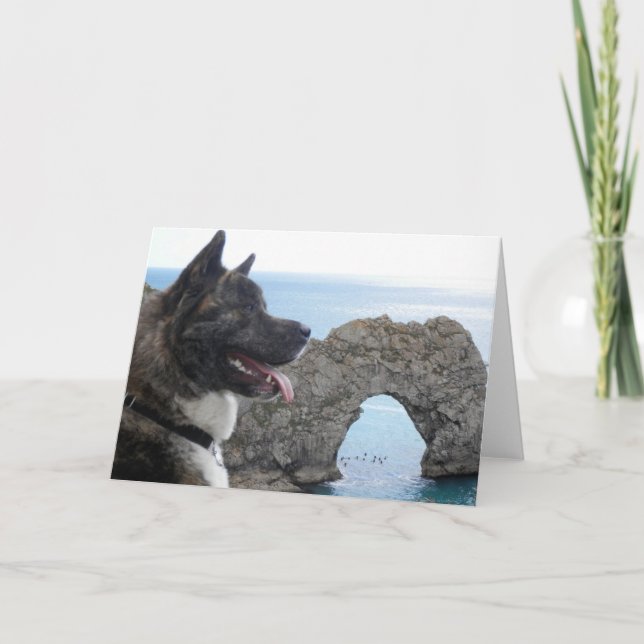 Cartão Japaness Akita (Frente)