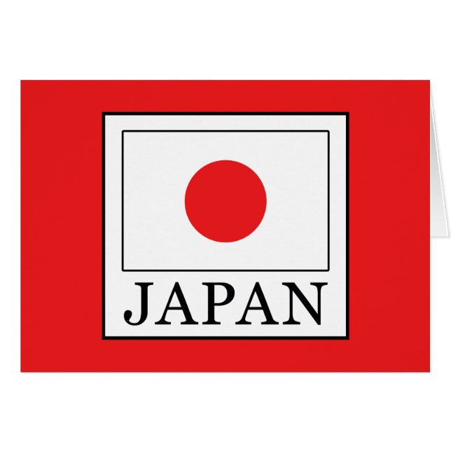 Cartão Japão (Frente Horizontal)