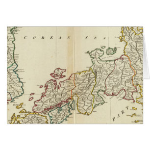 Cartão Japão, Coreia
