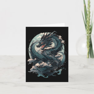 Cartão Japonês - Aestic Dragon Japonês Art Japan Tatto