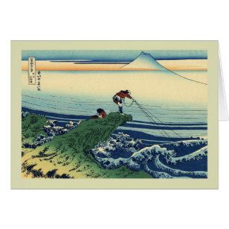 Cartão Japonês Woodblock