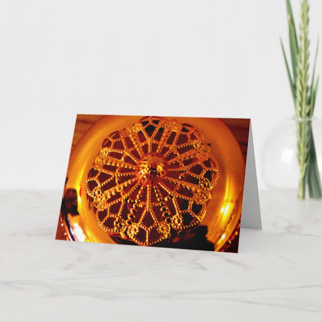 Cartão Jar Dourado (Frente)