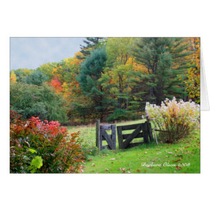 Cartão Jardim: Cada saída é uma entrada em outro lugar