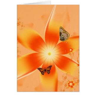 Cartão Jardim das borboletas