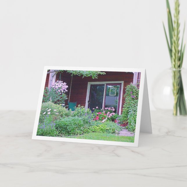 Cartão Jardim de Jean Connor (Frente)