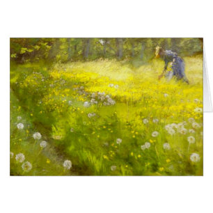 Cartão Jardim de Krøyer em Skagen