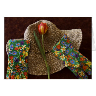 Cartão Jardim feliz