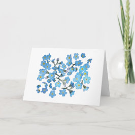 Cartão Jardim Flor - Esqueça os Nozes