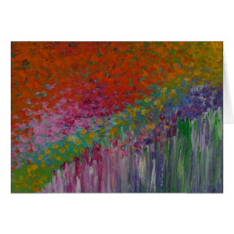 Cartão "Jardim francês "