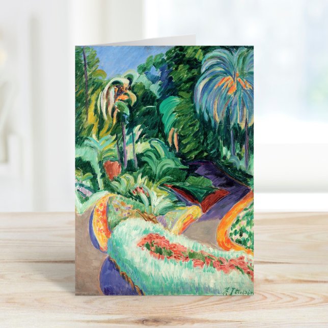 Cartão Jardim | Francisco Iturrino (Criador carregado)