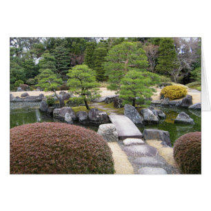 Cartão Jardim Japonês 日 本 庭 園