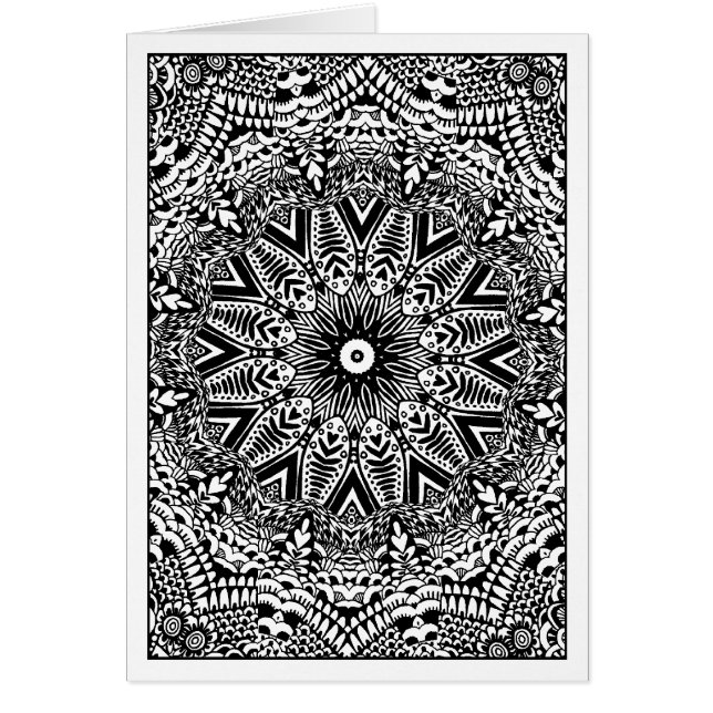 Cartão Jardim Kaliedoscope 02 (Frente)