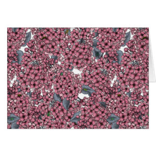 Cartão Jardim Lilac Rosa