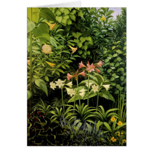 Cartão Jardim Luxuriant