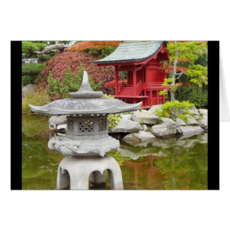 Cartão Jardim Oriental