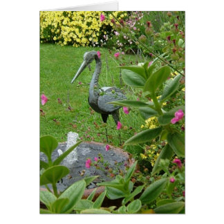 Cartão Jardim pacífico