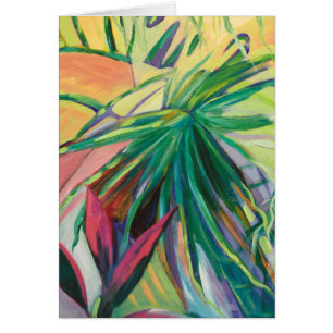 Cartão Jardin Abstracto I